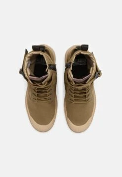 Palladium Vegan Pallabase Tact- Veterboots - Olive -Palladium 0345c0943ba249b8a2afe4e1627595c7