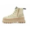 Palladium Revolt Hi Army - Enkellaarsjes Met Plateauzool - Sahara -Palladium 1eebe31e2faf4bdea098a14ea8d93b28