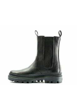 Palladium Pallatrooper Che Hi - Enkellaarsjes Met Plateauzool - Black