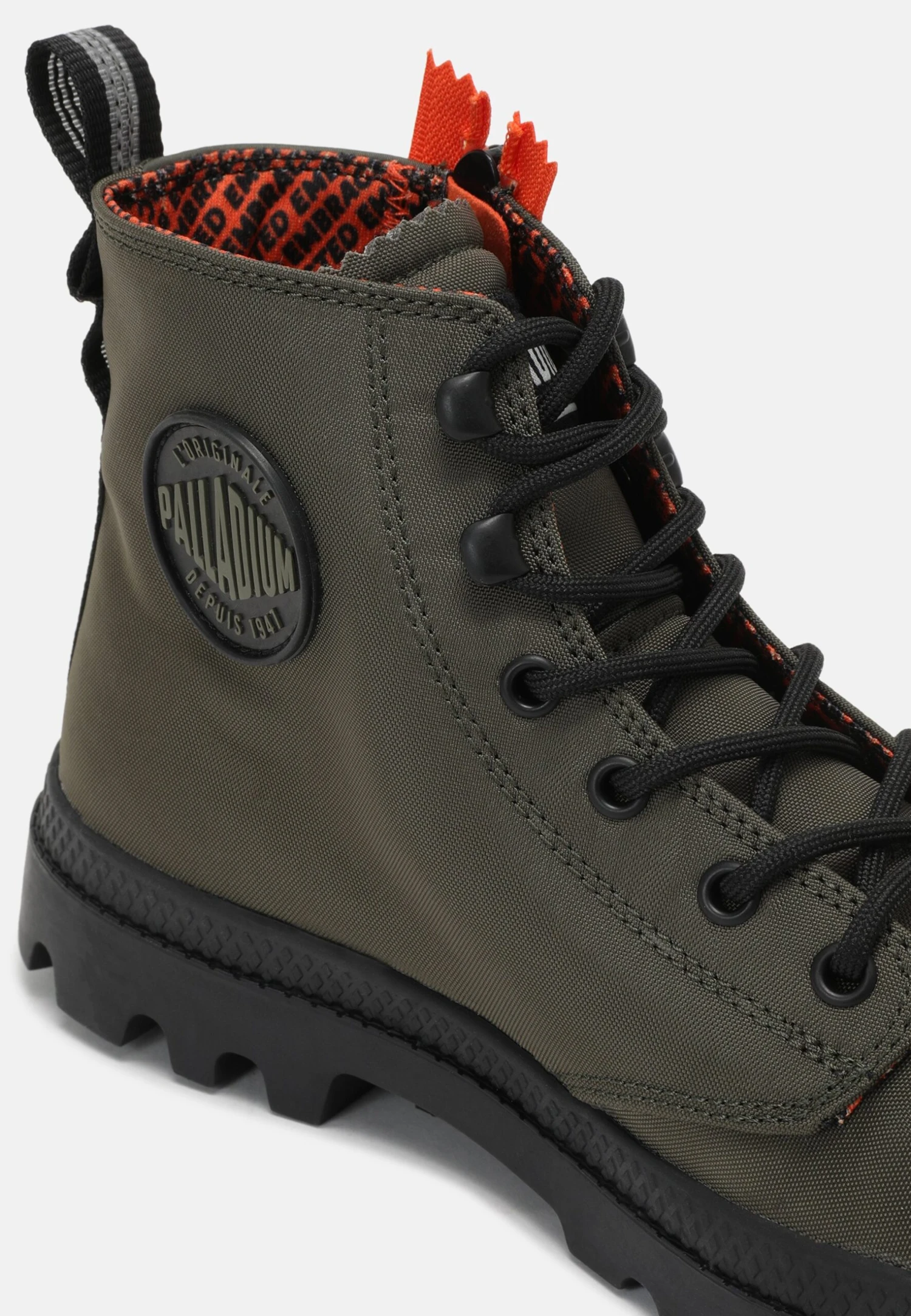 Palladium Pampa Unlocked Unisex - Veterboots - Olive Night 7 Palladium Pampa Unlocked Unisex - Veterboots - Olive Night - Afbeelding 5