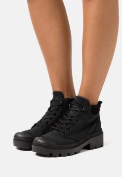 Palladium Pallabase Lo Cuff - Veterboots - Black