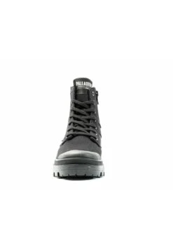 Palladium Pallabase Hi Army - Enkellaarsjes Met Plateauzool - Black -Palladium 9ee6bc33661543db9085d24daa443751