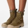 Palladium Vegan Pallabase Tact- Veterboots - Olive -Palladium ae1315b107ec4d40bef988da0ced9696