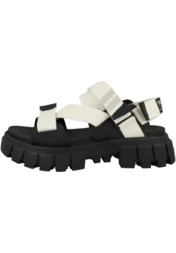 Palladium Revolt Army- Sandalen Met Plateauzool - Star White