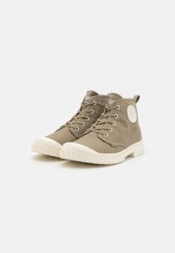 Palladium Pampa Unisex - Sneakers Hoog - Dusky Green/Marshmallow -Palladium b551f6fdfd3844fc9f0125922abf0f54