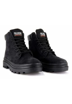 Palladium Pallatrooper- Enkellaarsjes Met Plateauzool - Black -Palladium de25c0302adf47d5abd12d297398dcfc