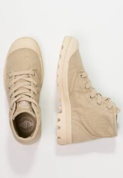 Palladium Vegan Pampa- Sneakers Hoog - Sahara/Ecru -Palladium e95c519cd6a8454fbeaa7b92478b2dc0