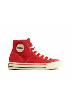 Palladium Unisex Palla Louvel - Sneakers Hoog - Chilli Pepper White Asparagus -Palladium f6628e86323349e4b07b837934f5ff12